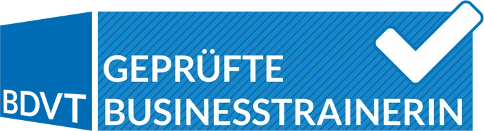 BDVT geprüfte Businesstrainerin